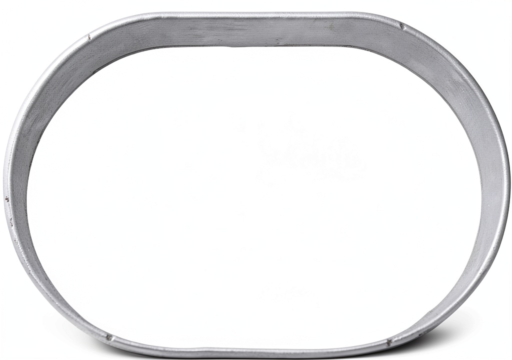 Aluminum alloy ring mold cake pan on a kitchen counter