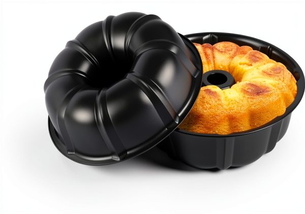 JSJMOFA Nonstick Carbon Steel Ring Pan Baking Mold-0