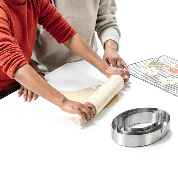 Ciieeo Ring Mold Cake Pan Stainless Steel Baking Tool Set-2