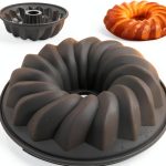 Silicone Ring Cake Pan CUISITOOL Oven Safe Nonstick Baking-0