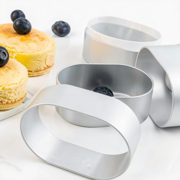 Generic Ring Mold Cake Pan Aluminum Alloy Easy Release-7