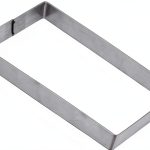 Ciieeo Stainless Steel Pancake Mold Rectangular Oven Safe-0