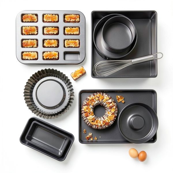 MasterClass Carbon Steel Savarin Cake Pan Oven Safe-3