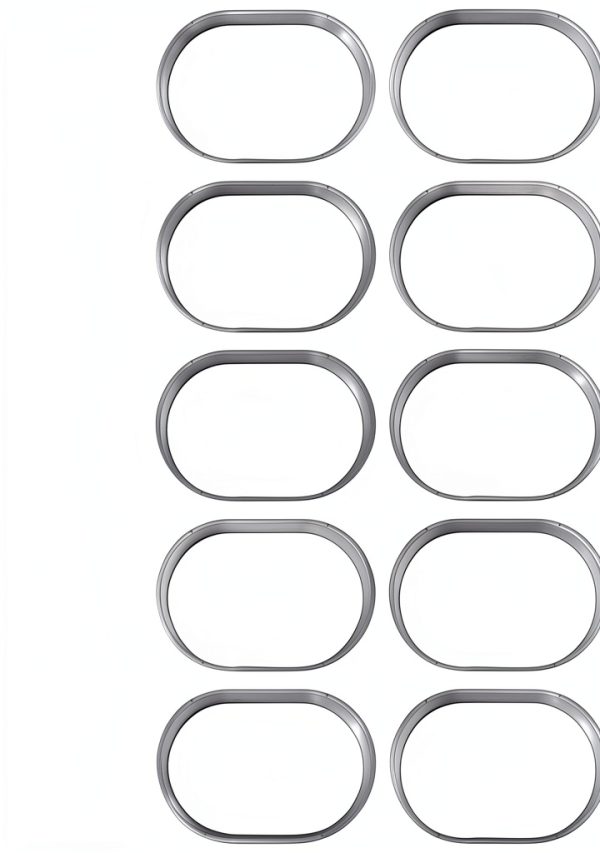 Generic Ring Mold Cake Pan Aluminum Alloy Easy Release-8