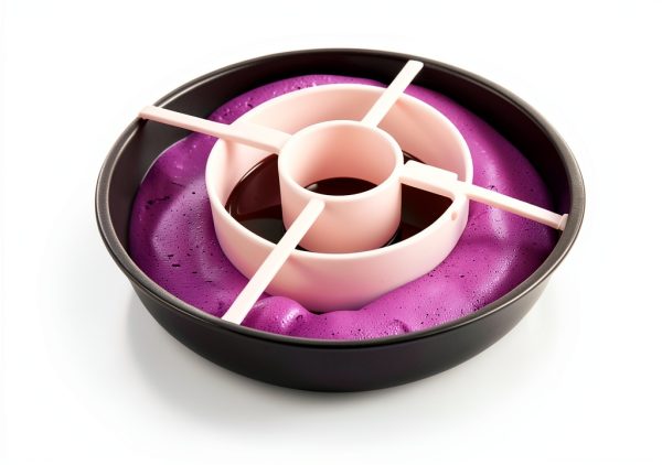 LoBake Non Stick Ring Mold Cake Pans 3 Set Bakers-5