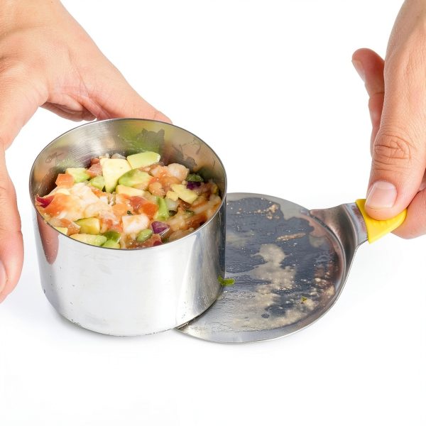 Ateco Stainless Steel Ring Mold Set Professional Kitchen-4