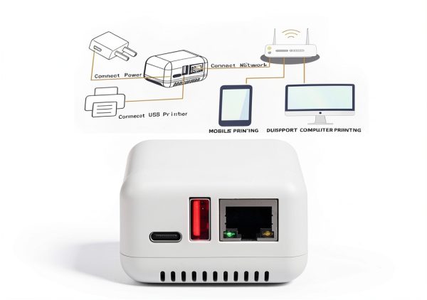 Yechiry Lan Print Share Server Wireless Printer Adapter-4