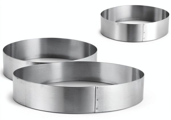 Ciieeo Ring Mold Cake Pan Stainless Steel Baking Tool Set-7