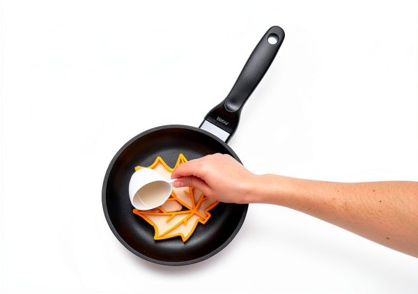 Monkey Business Maple Leaf Pancake Mold Silicone BPA Free-4