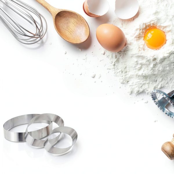 Ciieeo Ring Mold Cake Pan Stainless Steel Baking Tool Set-3
