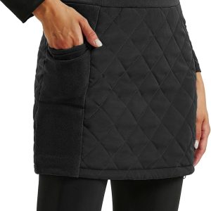 Alpine Puffer Skirt Women High Waist Warm Outdoor-0
