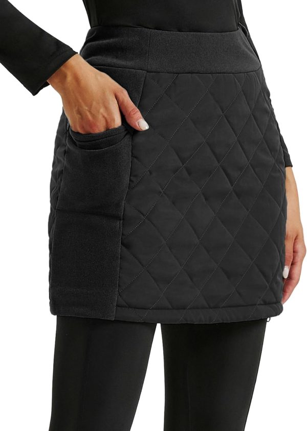 Alpine Puffer Skirt Women High Waist Warm Outdoor-0