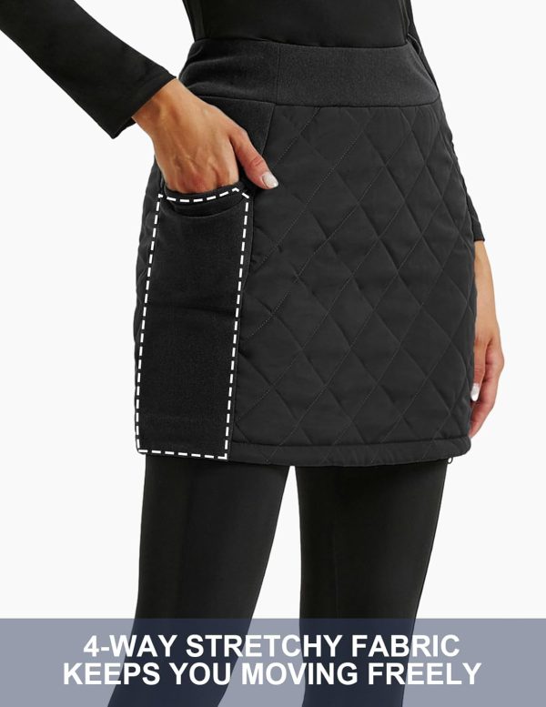 Alpine Puffer Skirt Women High Waist Warm Outdoor-2