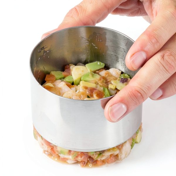 Ateco Stainless Steel Ring Mold Set Professional Kitchen-5