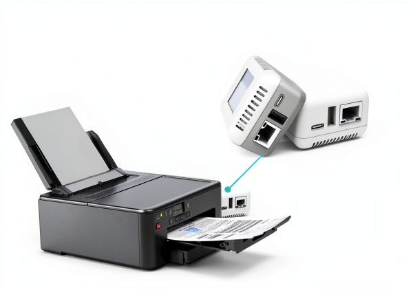 USB Print Server Sxhlseller US Plug Compact Design-2