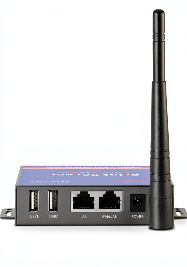 CHEECENT WiFi Print Server for USB Printer-0