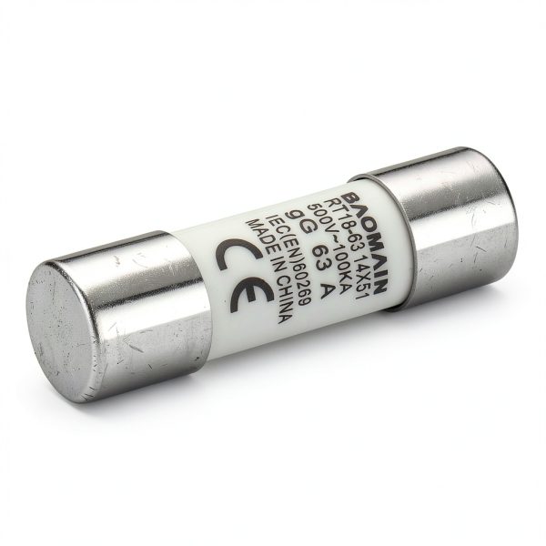 Baomain 10-Pack 63A Fuse Link RT18-63 Ceramic Tube 14x51mm 500V 100kA-2