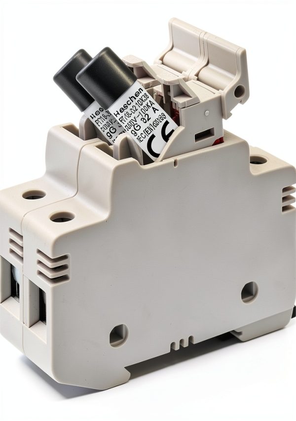 Heschen Cylindrical Ceramic Tube Fuse Link RT18-32 32A 400V Pack of 20-5