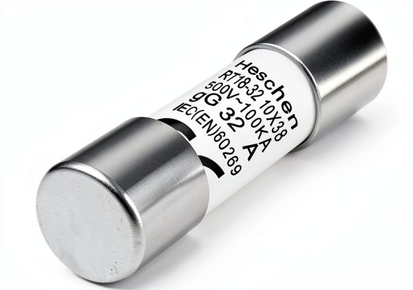 Heschen Cylindrical Ceramic Tube Fuse Link RT18-32 32A 400V Pack of 20-7