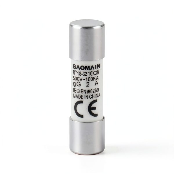 Baomain 20-Pack 2A Ceramic Fuse Link RT14 R015 10x38mm AC 500V-4