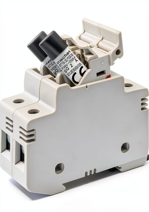 Heschen Cylindrical Ceramic Tube Fuse Link RT18-32 2A 500V Pack of 10-6