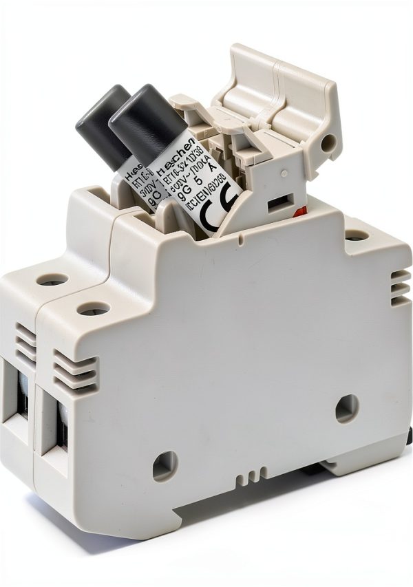 Heschen Cylindrical Ceramic Tube Fuse Link RT18-32 5A 500V Pack of 10-6